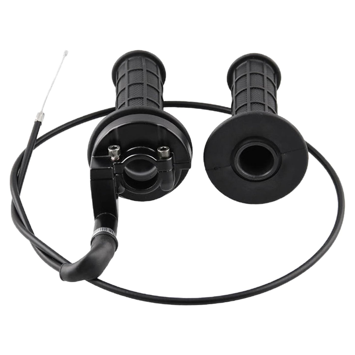 22mm Motorcycle Throttle Hand Grip with Cable for 110C - 250cc Dirtbikes ATV