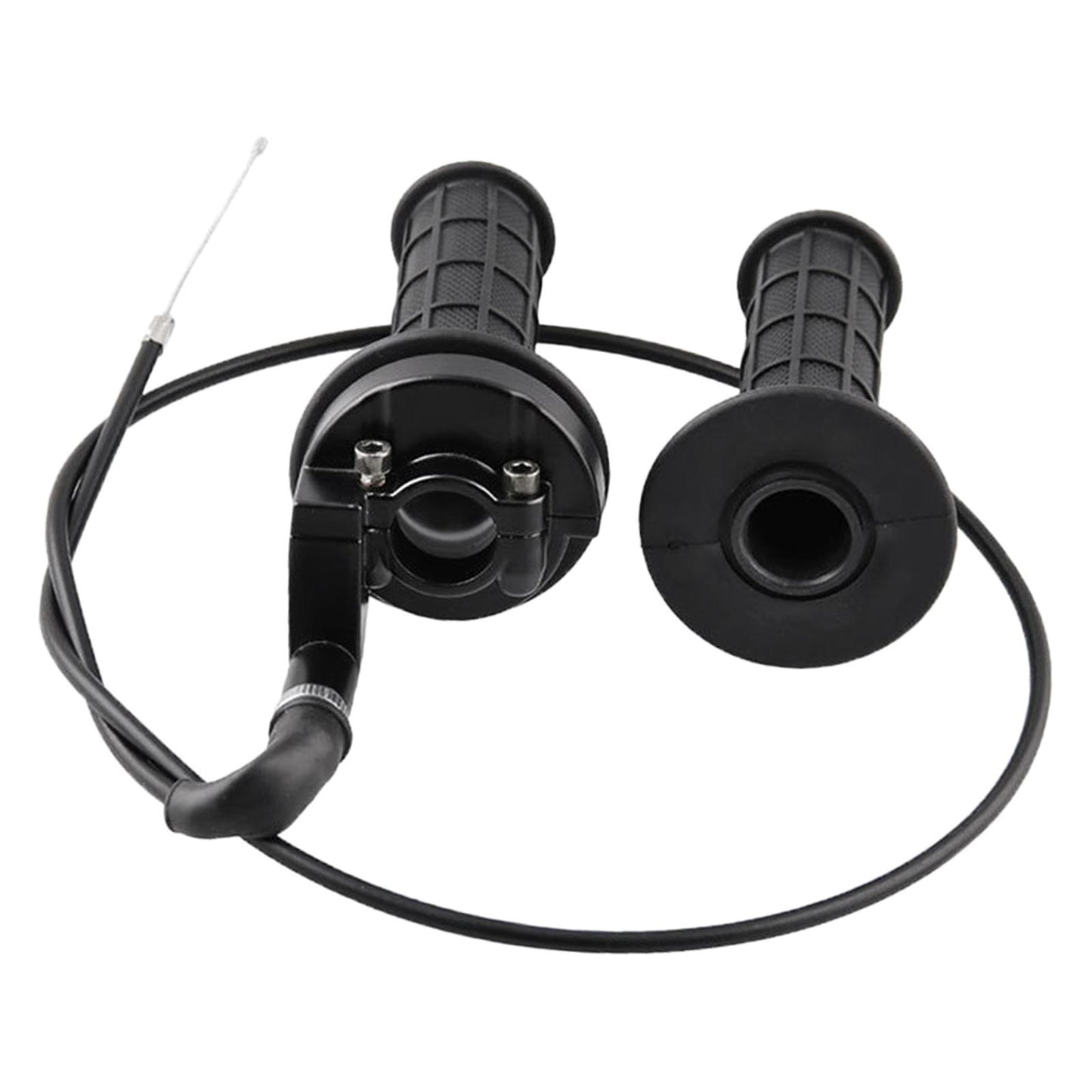 22mm Motorcycle Throttle Hand Grip with Cable for 110C - 250cc Dirtbikes ATV