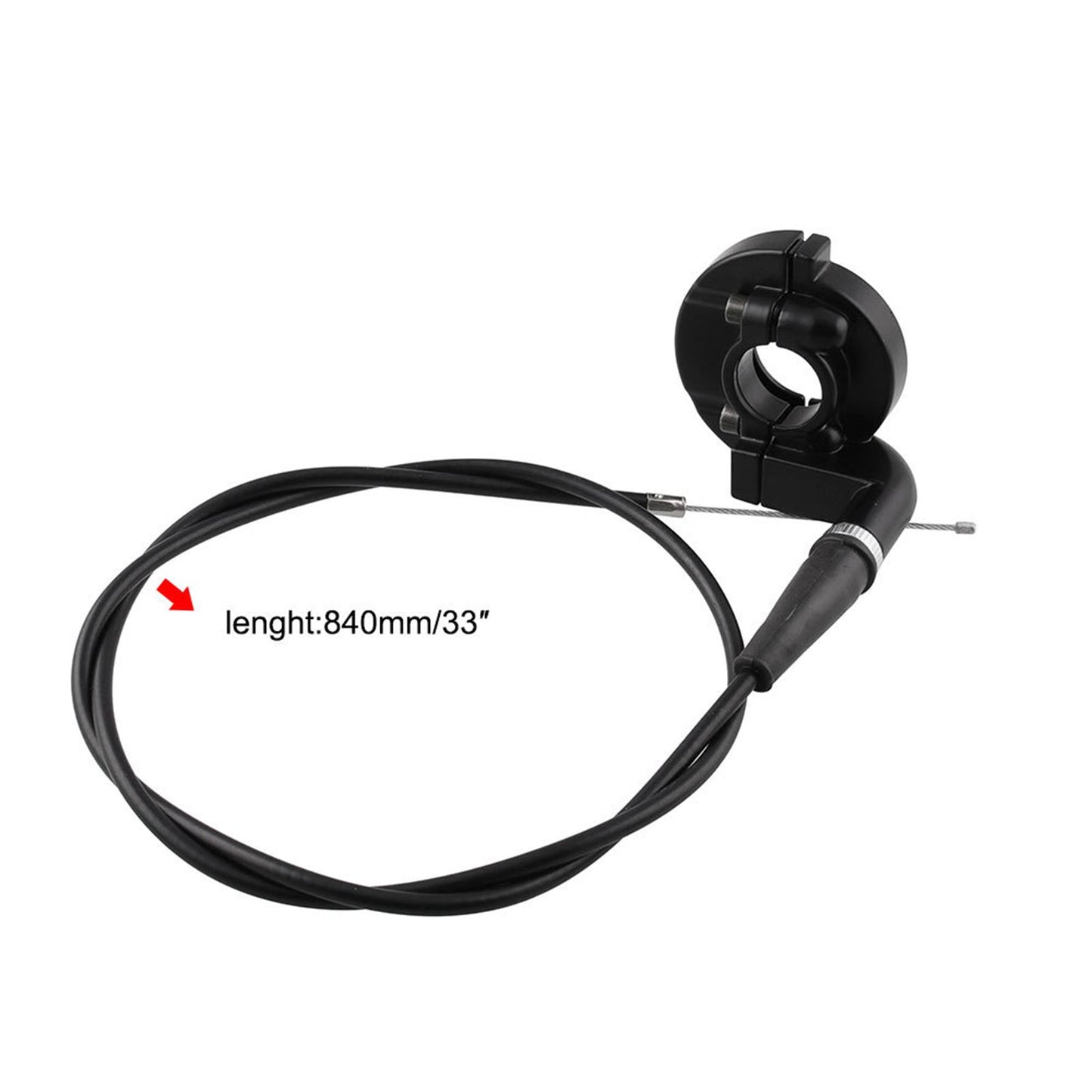 22mm Motorcycle Throttle Hand Grip with Cable for 110C - 250cc Dirtbikes ATV