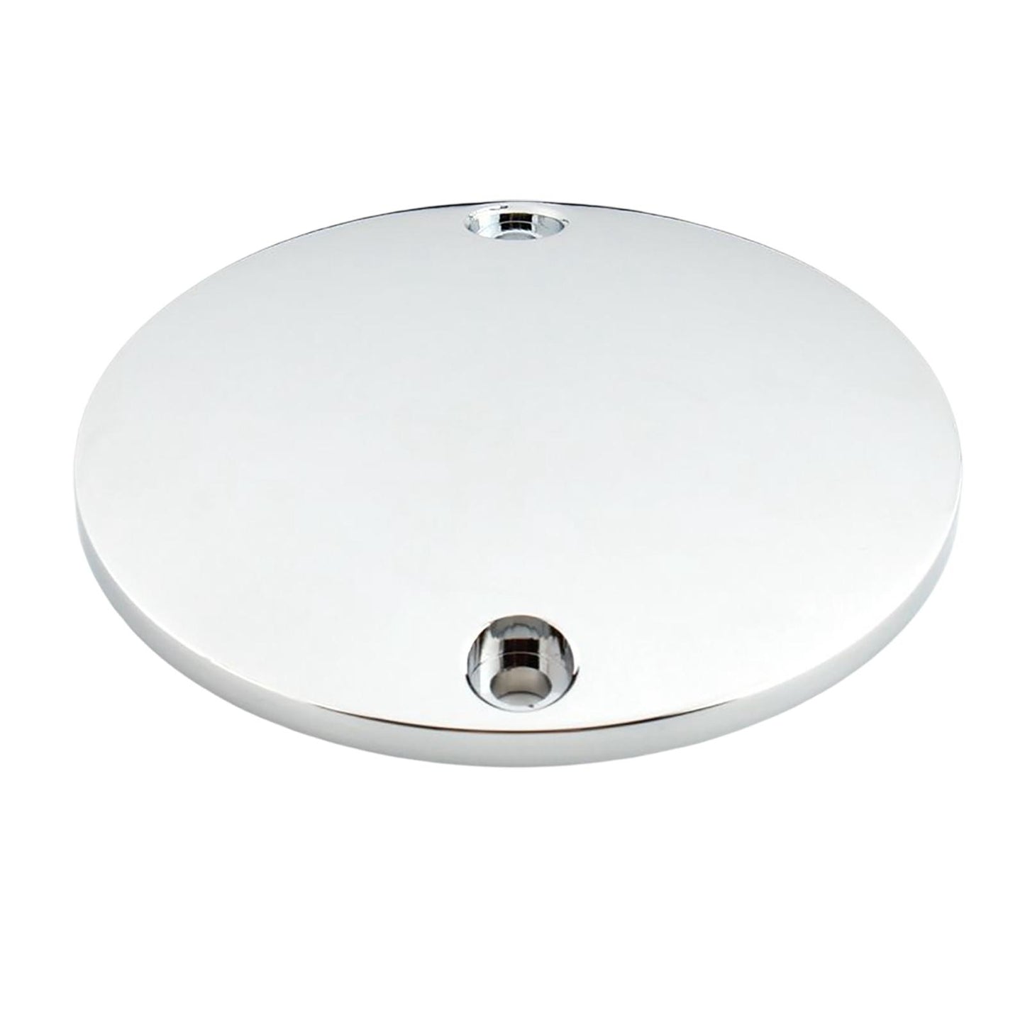 2 Hole Ignition Timer Cover for Harley Fxe 1200 Super Glide 73-80 Silver