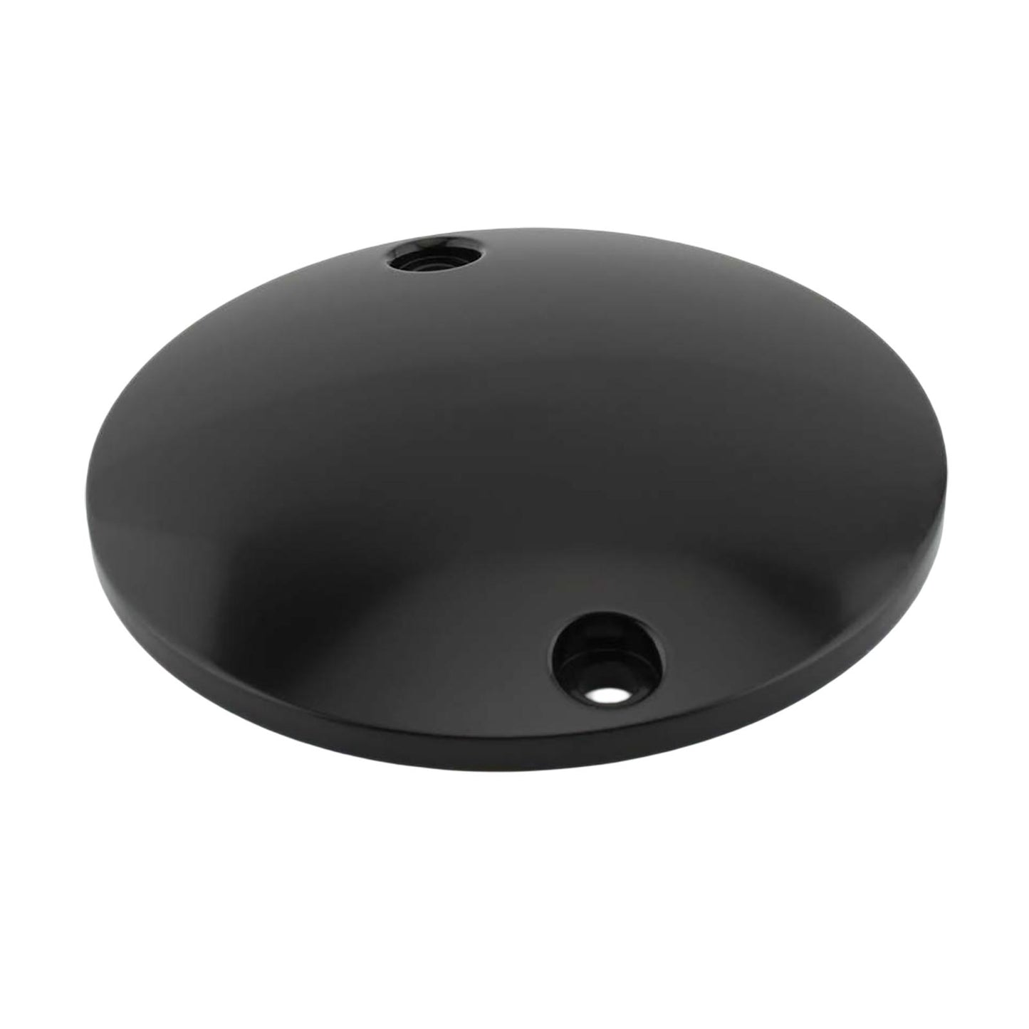 2 Hole Ignition Timer Cover for Harley Fxe 1200 Super Glide 73-80 Black
