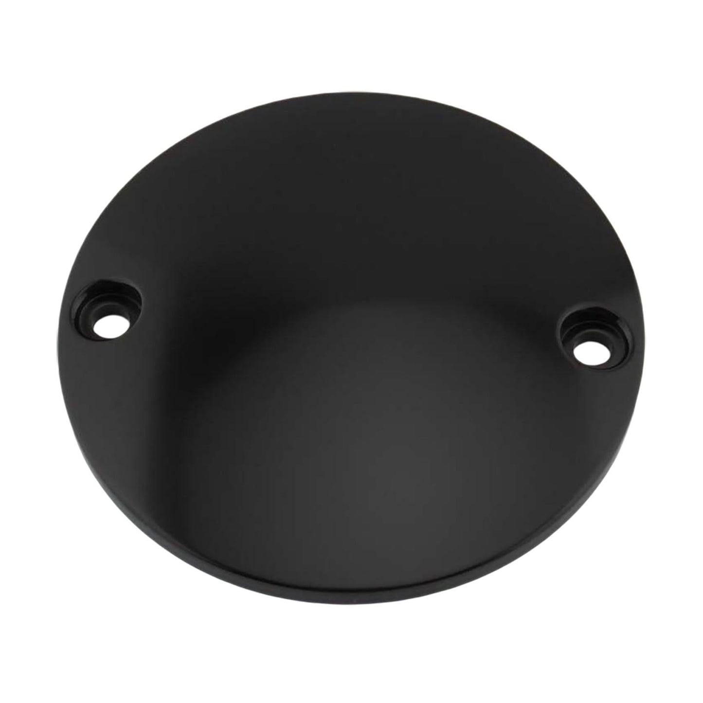 2 Hole Ignition Timer Cover for Harley Fxe 1200 Super Glide 73-80 Black