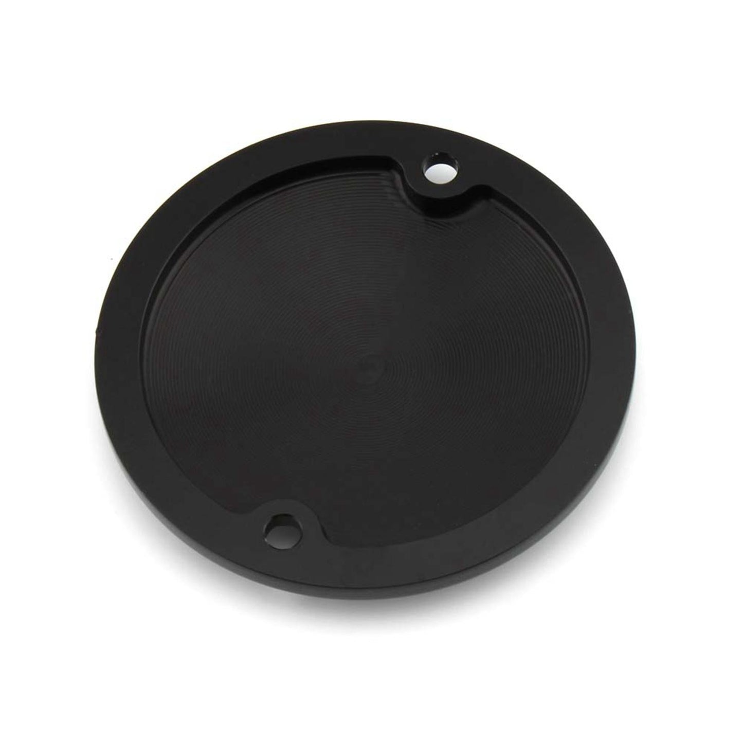 2 Hole Ignition Timer Cover for Harley Fxe 1200 Super Glide 73-80 Black