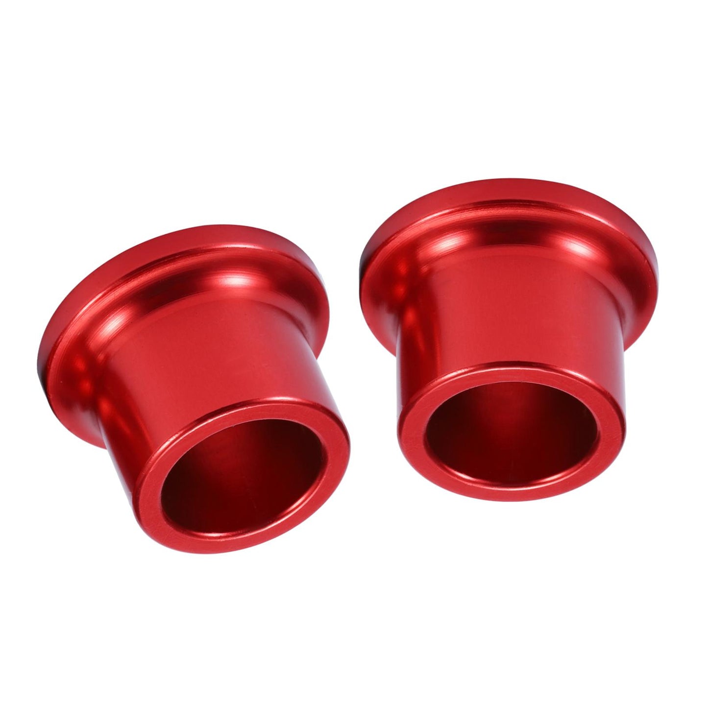 2Pcs Motorcycle Rear Wheel Hub Spacers Collars Fits for Honda CRF250L Red