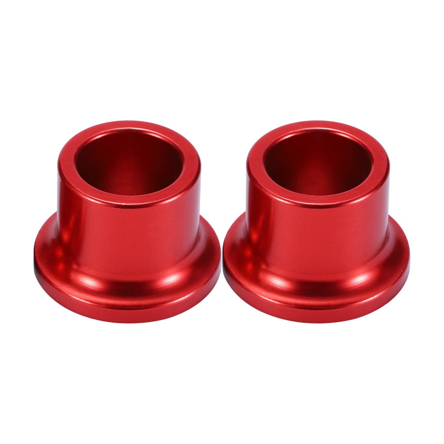 2Pcs Motorcycle Rear Wheel Hub Spacers Collars Fits for Honda CRF250L Red