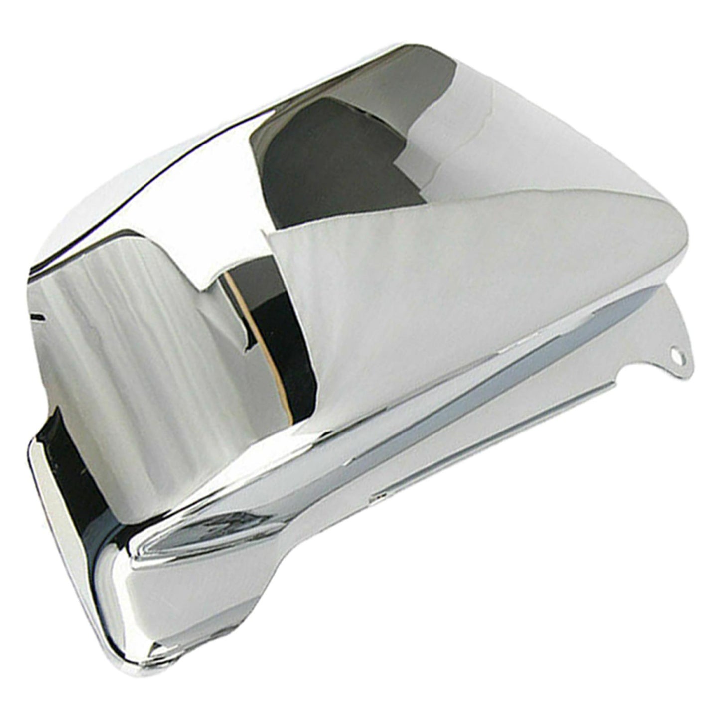 2 Pieces Chrome Battery Side Fairing Cover Guard for Honda Magna Vf750 Silver