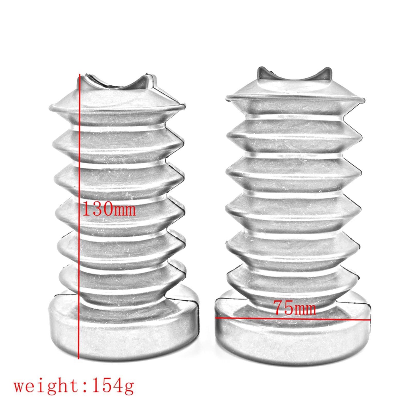 2Pcs Motorcycle Rear Shock Absorber Fork Cover for Harley Touring