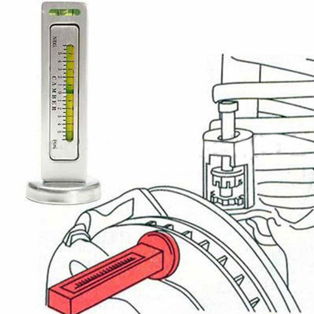 Car Wheels Hub Position Magnetic Level Vehicle Hub Camber Angle Adjustment Aids Magnetic Wheel Level Gauge