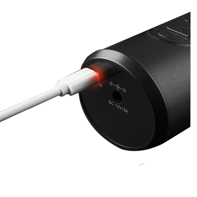 P001 Car Air Pump Handheld Wireless Tire Pressure Digital Display Mini Portable Vehicle Tyre Inflator with LED Light