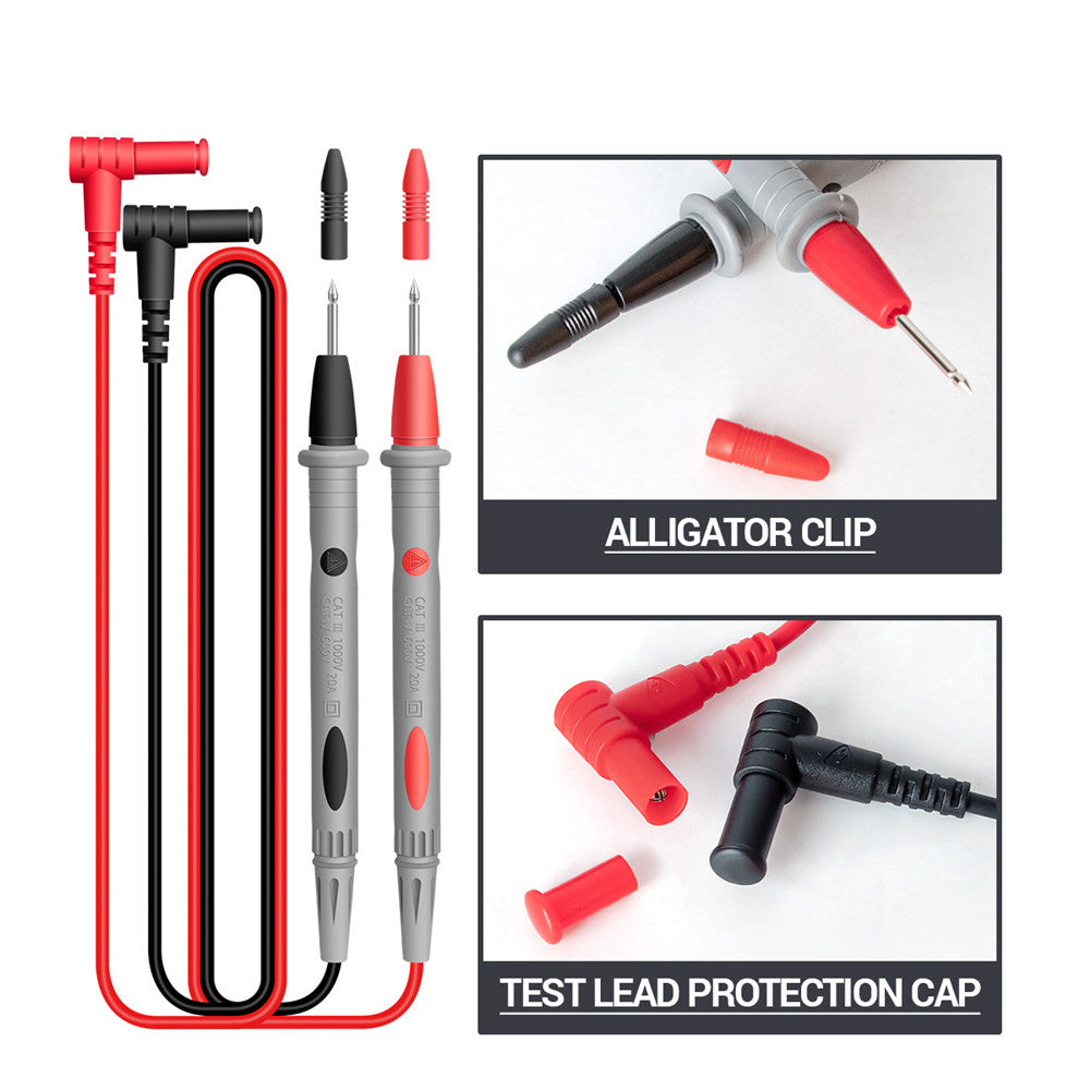 Aneng ST180 4000 Counts Digital Clamp Meter AC Current Multimeter Ammeter Voltage Tester - Yellow
