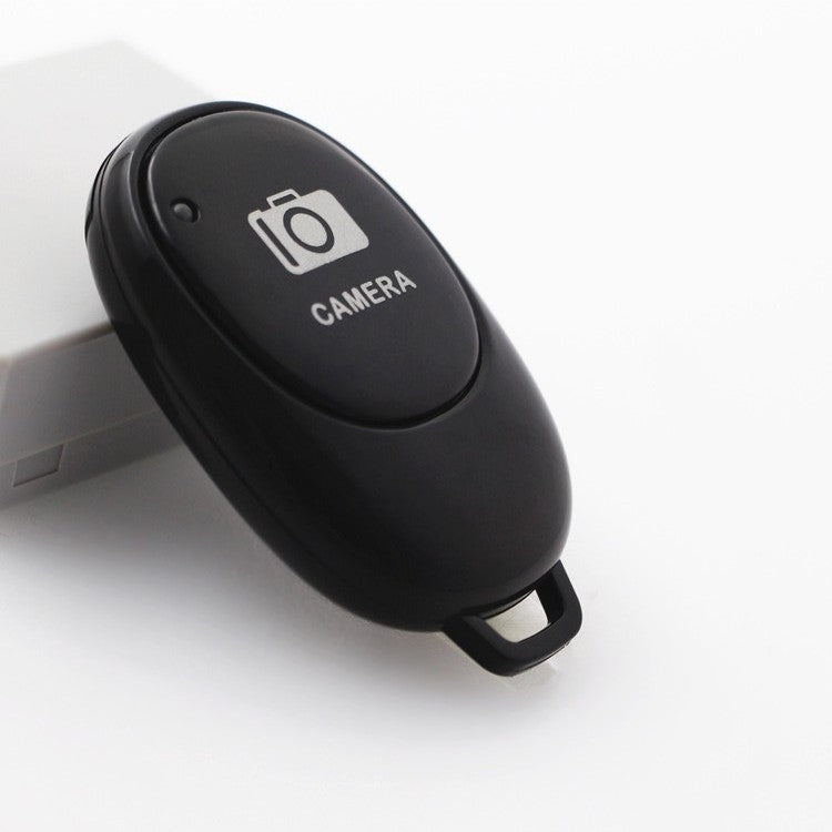 Bluetooth Wireless Remote Shutter Camera Phone Shutter Self-timer Remote Control for IOS Android - Black