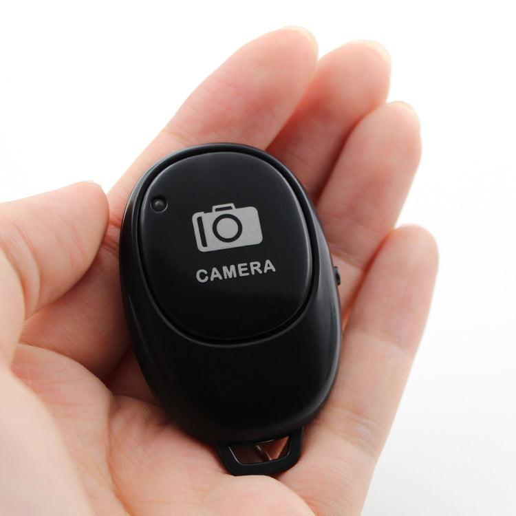 Bluetooth Wireless Remote Shutter Camera Phone Shutter Self-timer Remote Control for IOS Android - Black