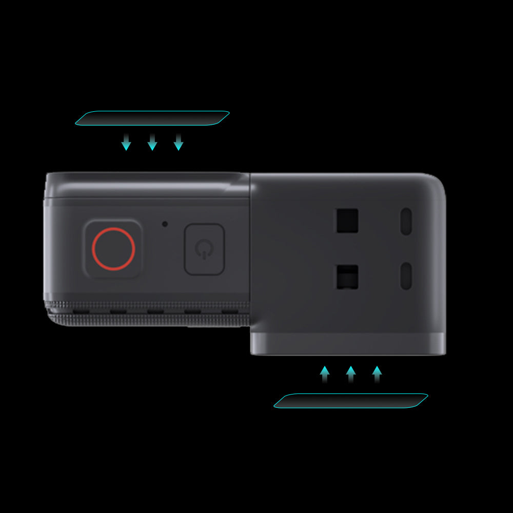 Tempered Glass Screen Protector + Lens Film Protector for Insta360 ONE R