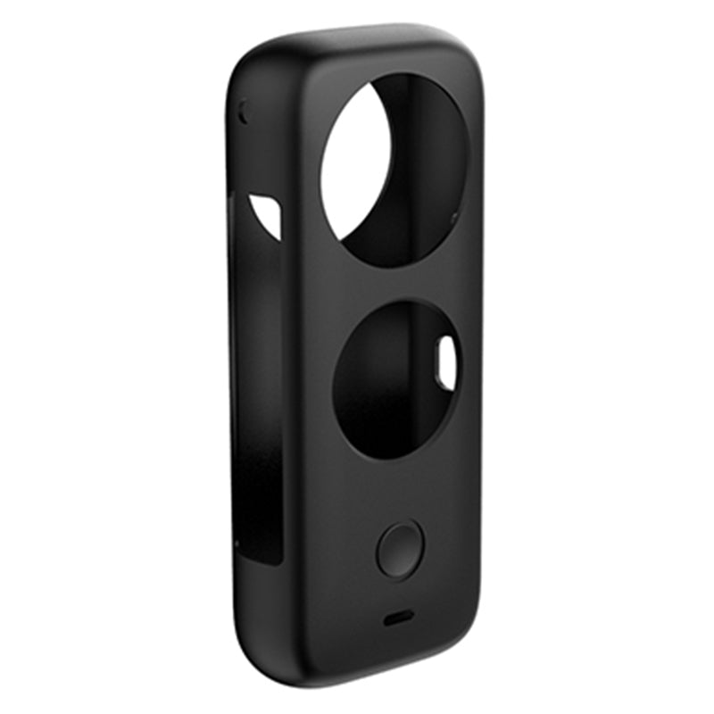 Protective Cover for Insta360 ONE X2 Sports Camera Scratch Resistant Soft Silicone Case - Black