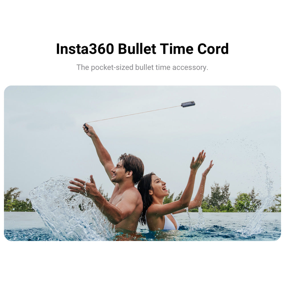 Time Rope Box for Insta360 ONE X2, Camera Mini Bullet Time Cord Case Retractable Accessory