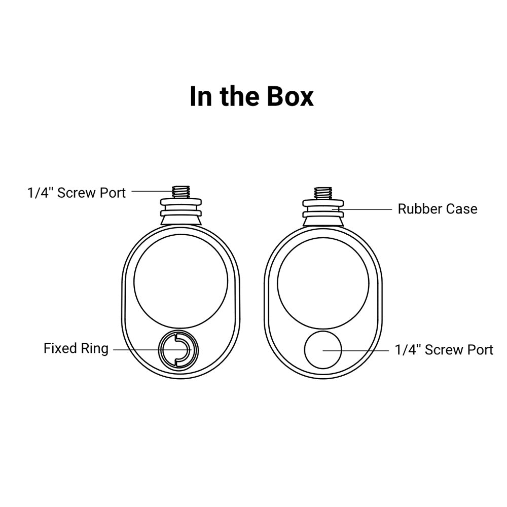 Time Rope Box for Insta360 ONE X2, Camera Mini Bullet Time Cord Case Retractable Accessory