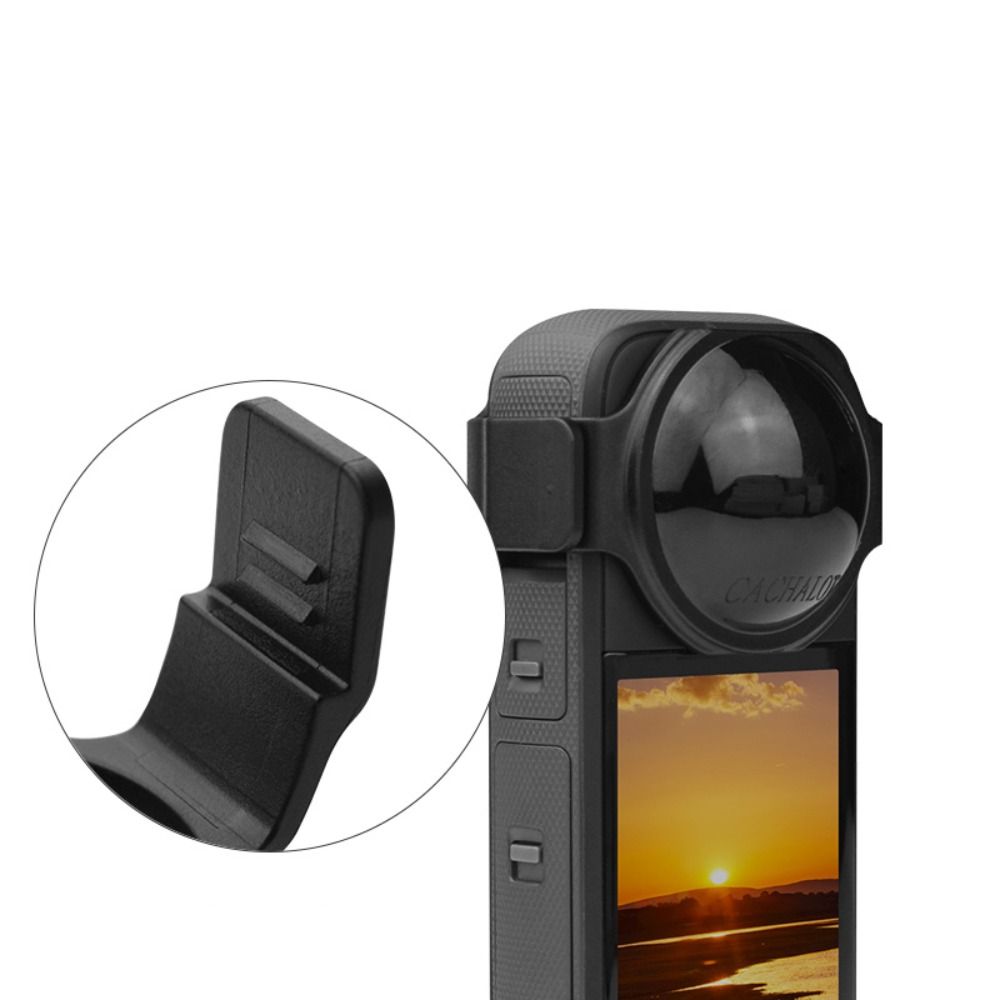 Lens Protector for Insta360 X3 Buckle Lock Lens Guard Camera Lens Scratch Resistant Protective Cover