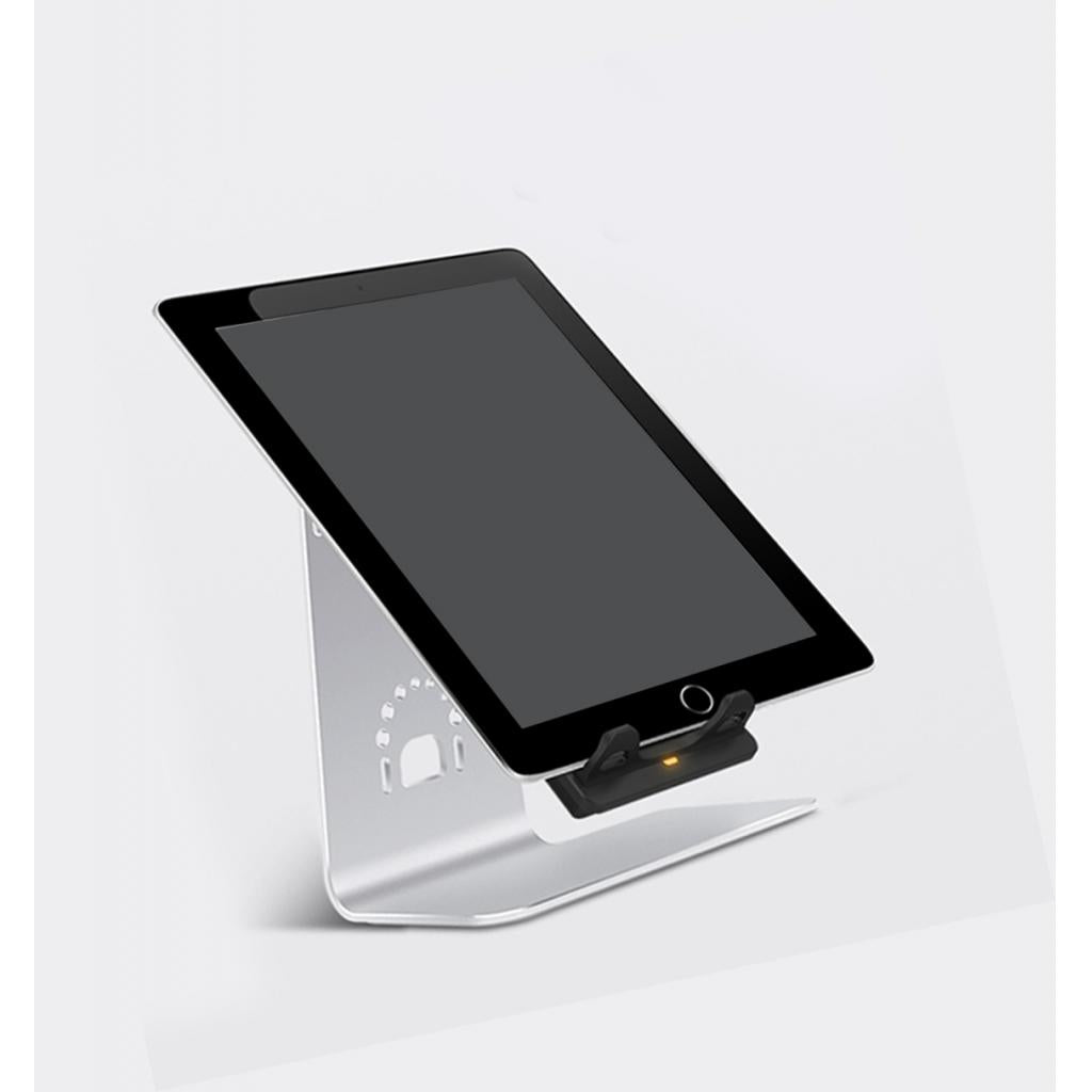 2in1 Phone Charging Station Wireless Fast Charger+Bracket for iWatch Silver