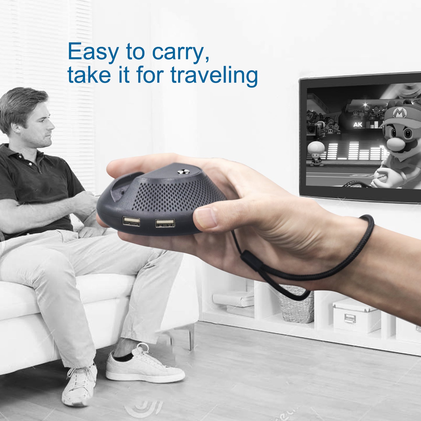 JYS Mini TV Dock Switch TV Charging Station with PCB Board for Nintendo Switch