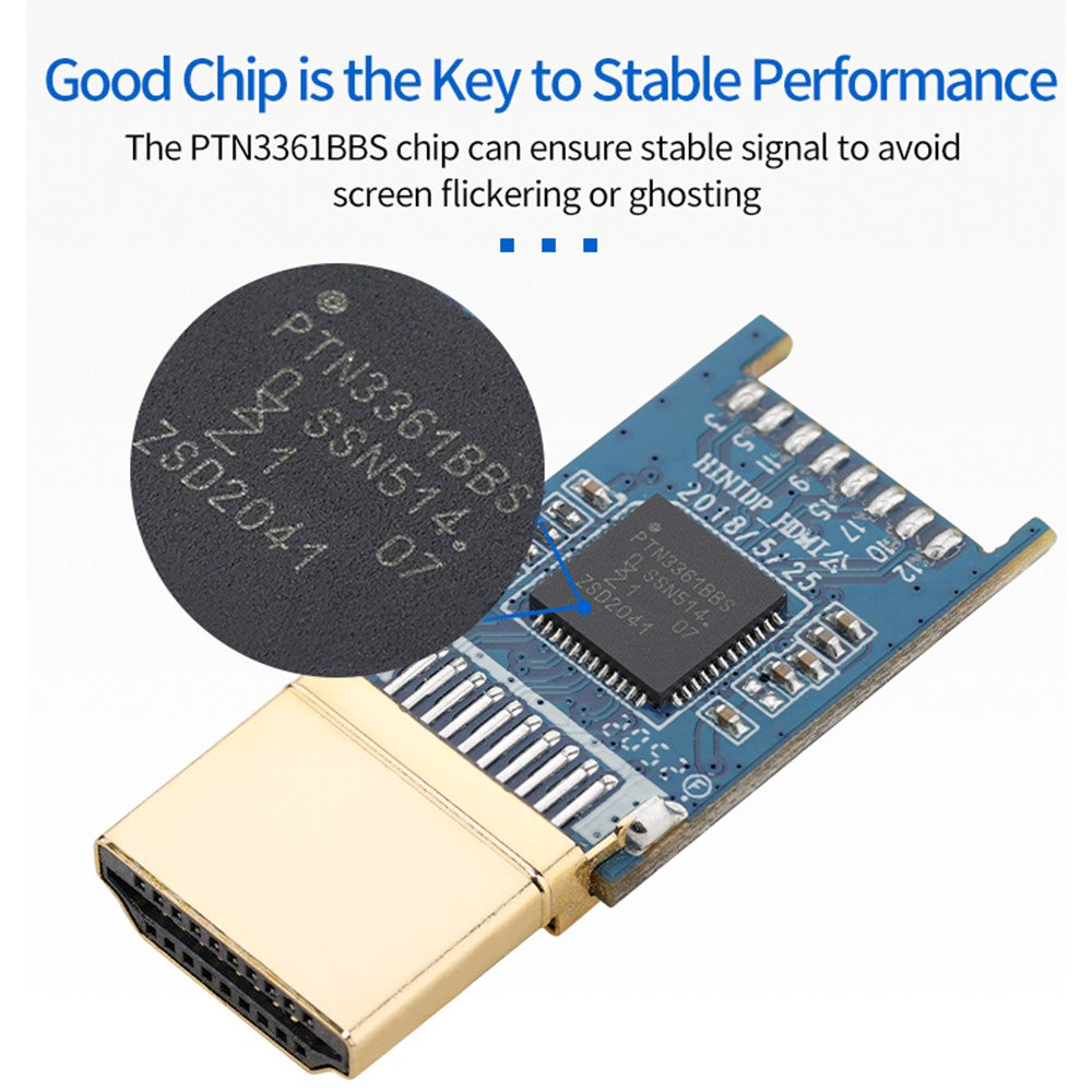 Mini DisplayPort to HDMI Data Sync Cable Compatible with Thunderbolt Braided Cord Gold-plated Connector Adapter Cable Support 1080P@60HZ (2m) - Silver