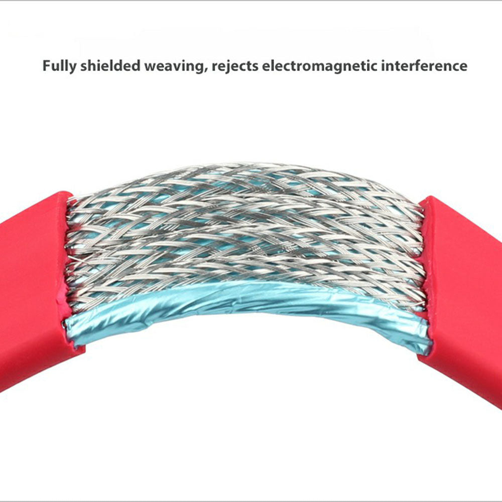 Uniqkart 16m High Speed 18Gbps 4K 60Hz HDMI 2.0 Male to Male Flat Cable