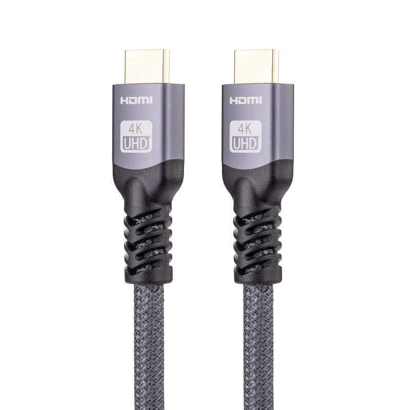 6m Aluminum Alloy Shell 21Gbps High Speed 4K 60Hz Ultra HD HDMI to HDMI Male to Male Plug Cable