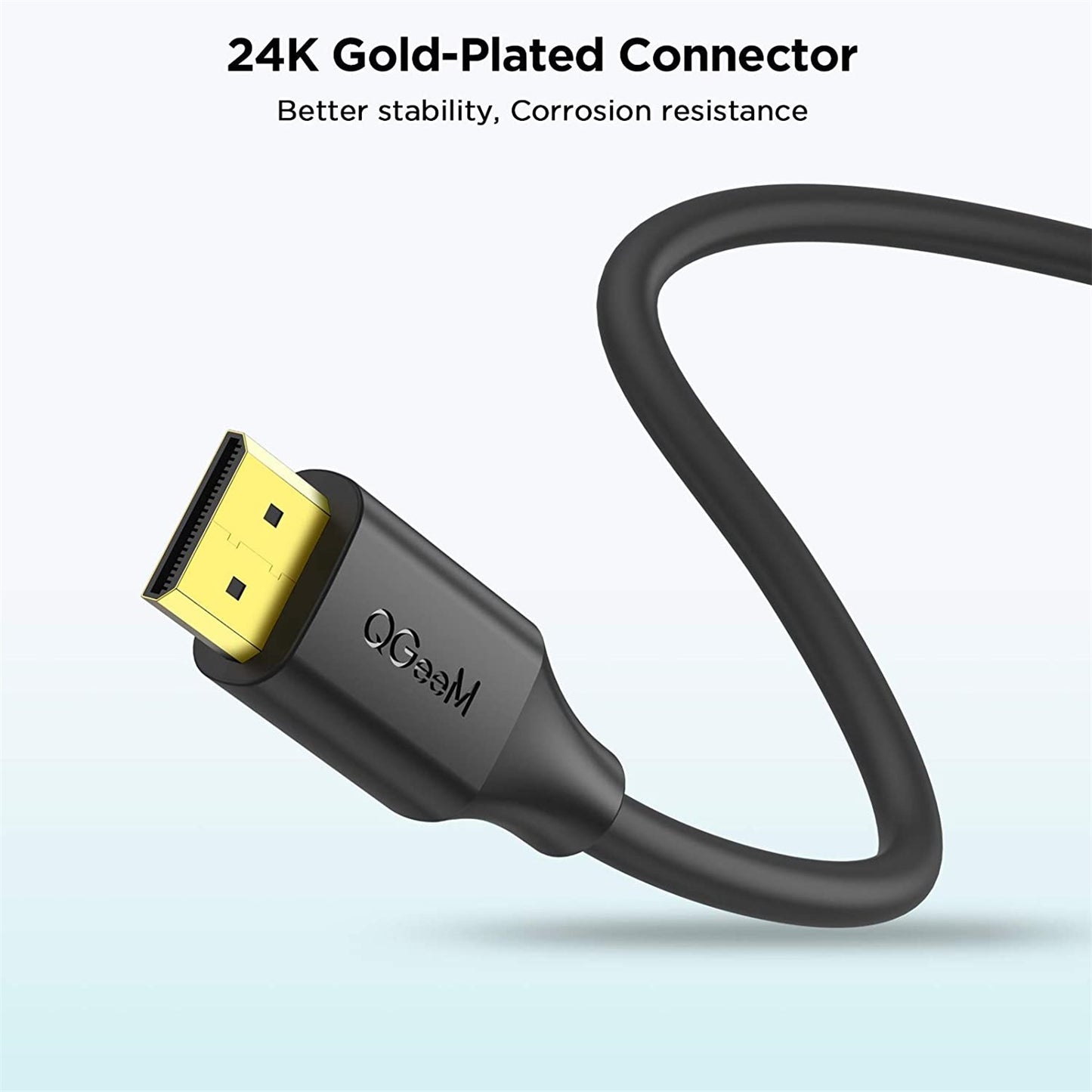 QGEEM QG-HD20 Mini HDMI Male to HDMI Female Adapter Cable Gold-plated Connector HDMI Converter Compatible with Raspberry Pi Zero W Camera Laptop Pico Projector
