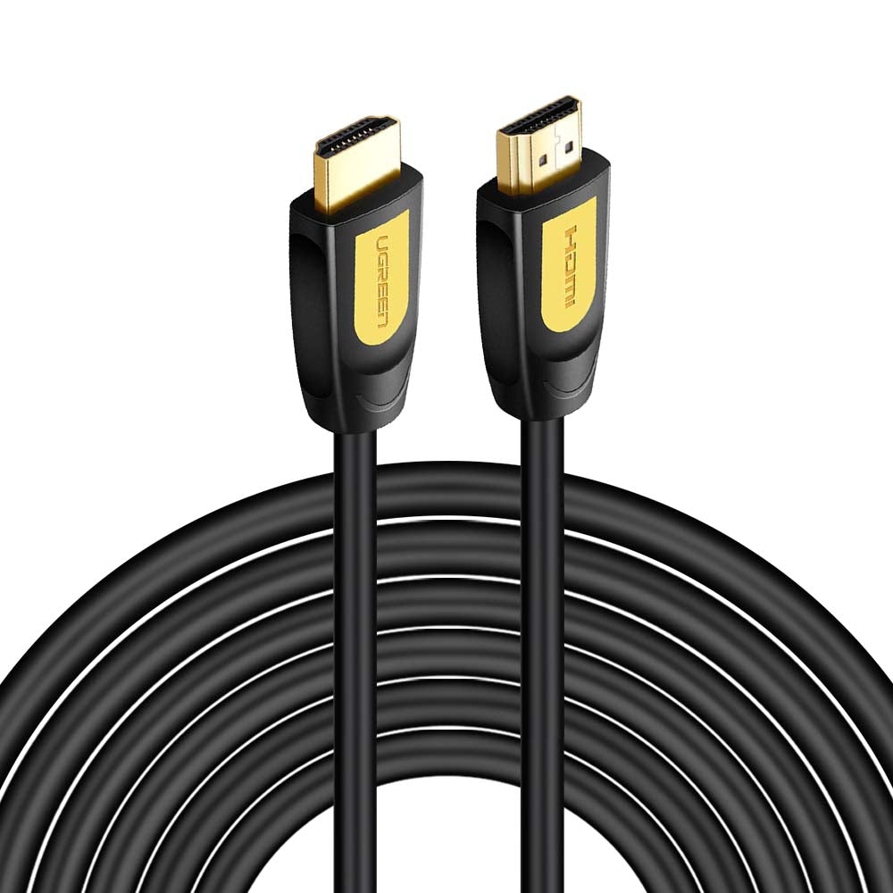 UGREEN 11106 15m Gold-plated HDMI 1.4 Cord with Tinned Copper Core 4K/30Hz HDMI Male to Male Cable Support 10.2Gbps Data Transfer/3 Modes Compatible with UHD/TV Monitor/PC/Xbox One/PS5/PS4