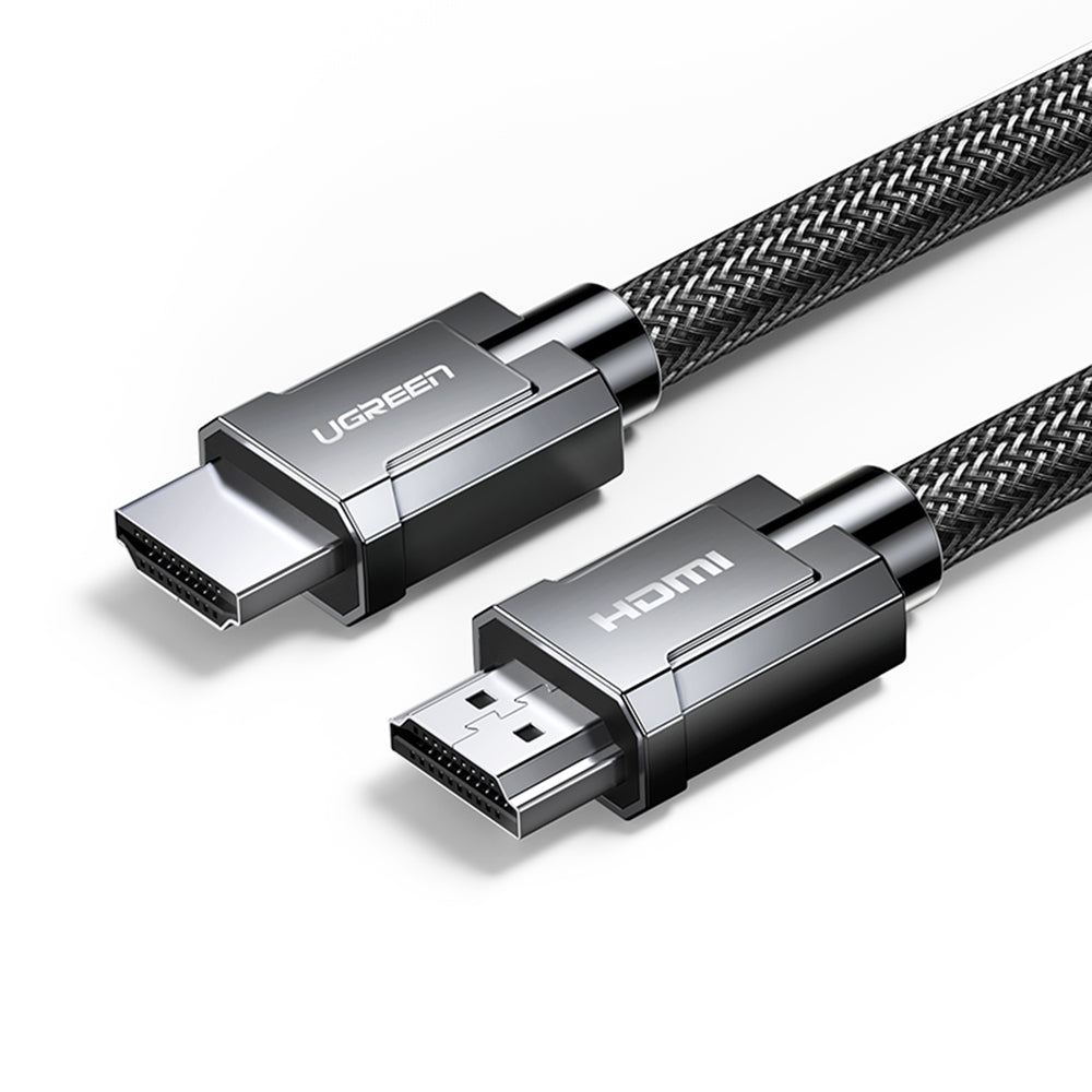 Uniqkart 2m HDMI 2.0 Cable 18Gbps Nylon Braided Cord Support 4K 60HZ for MacBook/PS5/PS4/PS3/Xbox One/360