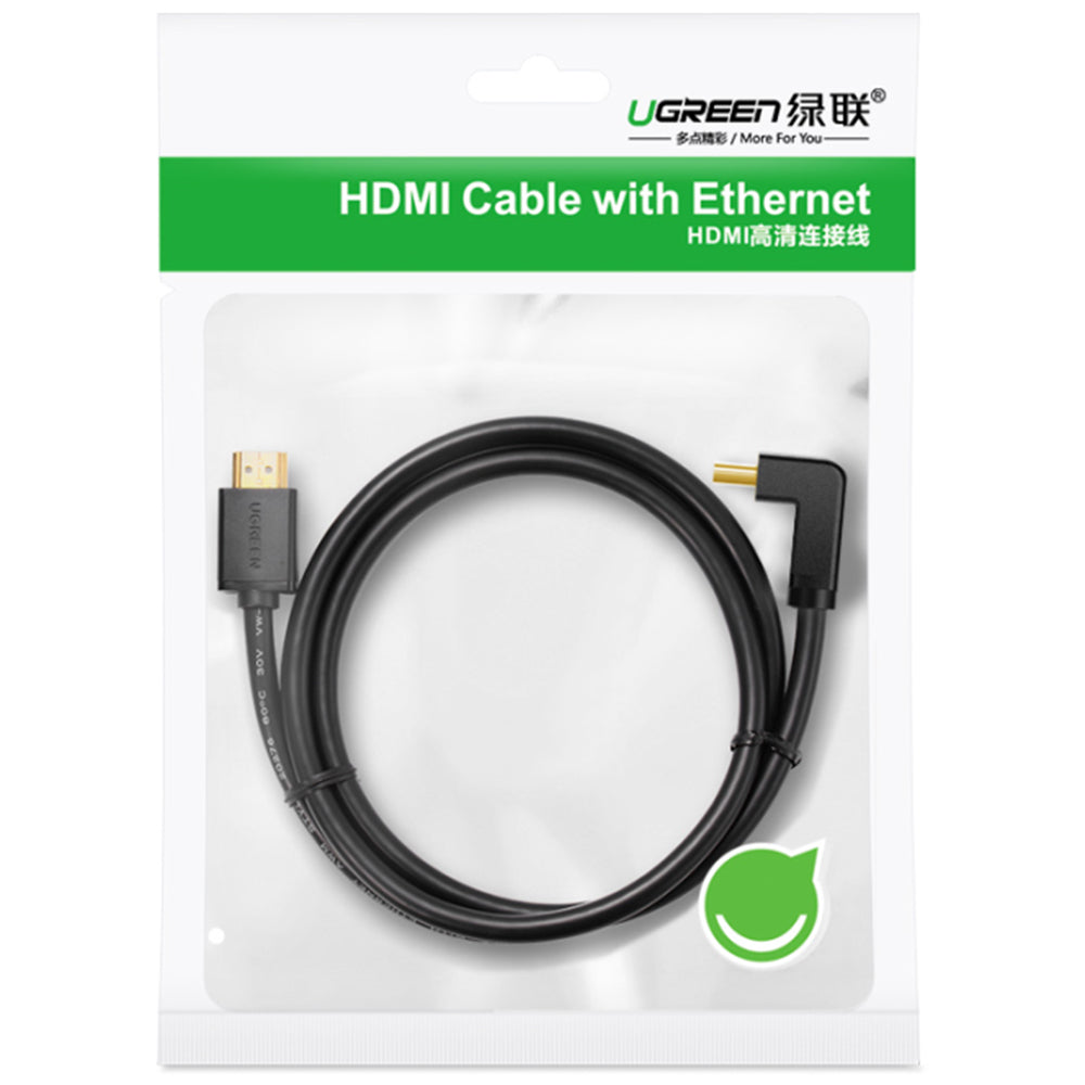 UGREEN 1.5m 270 Degree Angle Adapter 4K 60Hz HDMI Cable for PS3/4/5/Xbox One/360 HDTV