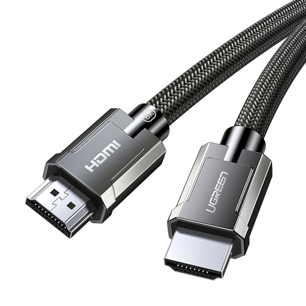 Uniqkart 50562 5m HDMI 2.1 Cable Supporting 8K HDR Video 4K 120Hz 48Gbps High Speed Transfer Braided Cord for PS5/Xbox One/Nintendo Switch/Roku TV