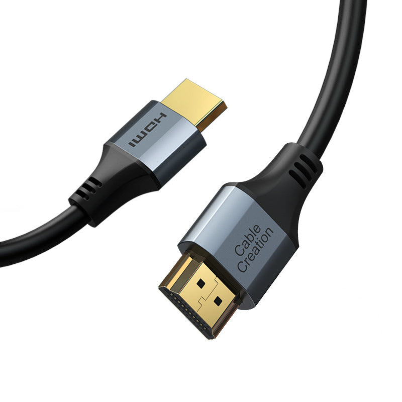 Cablecreation CC0989 2m Gold Plated HDMI 2.1 Cable 48Gbps Bandwidth 8K 60Hz HDR Data Cord