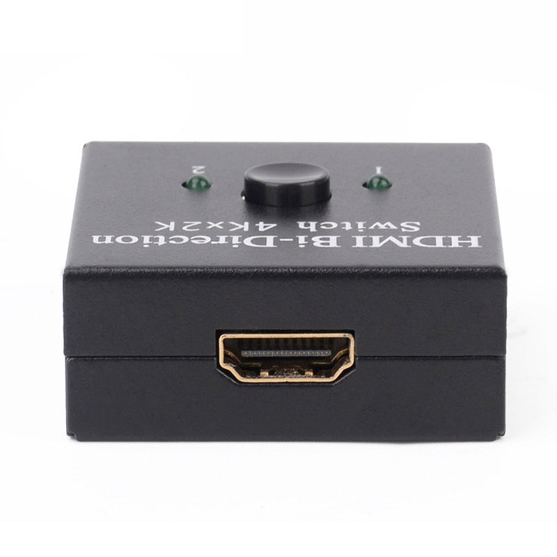 1x2 / 2x1 Bi-directional HDMI Splitter 4Kx2K HDMI Switcher for HD TV / Blu-ray Player / Smart TV Box