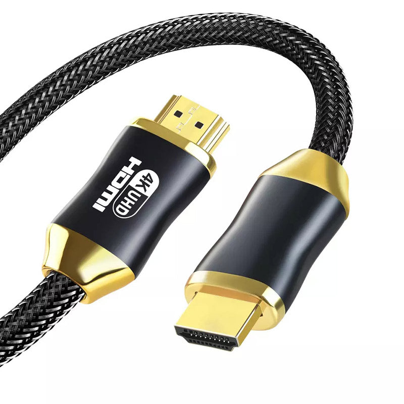 3m 28AWG 4K HDMI 2.0 Cable Nylon Braided HDMI Cord for PS3 / HDTV / Projector - Matte Black