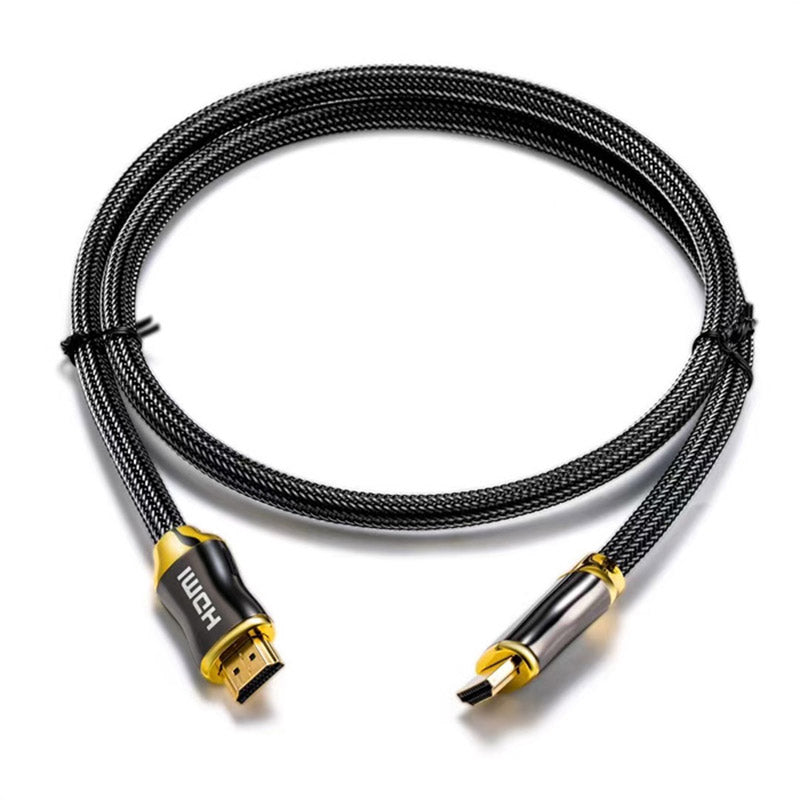 1.5m 8K / 60Hz 4K / 120Hz HDMI 2.1 Cable 28AWG HD Cord for PS5 XBox TV Computer Projector - Matte Black