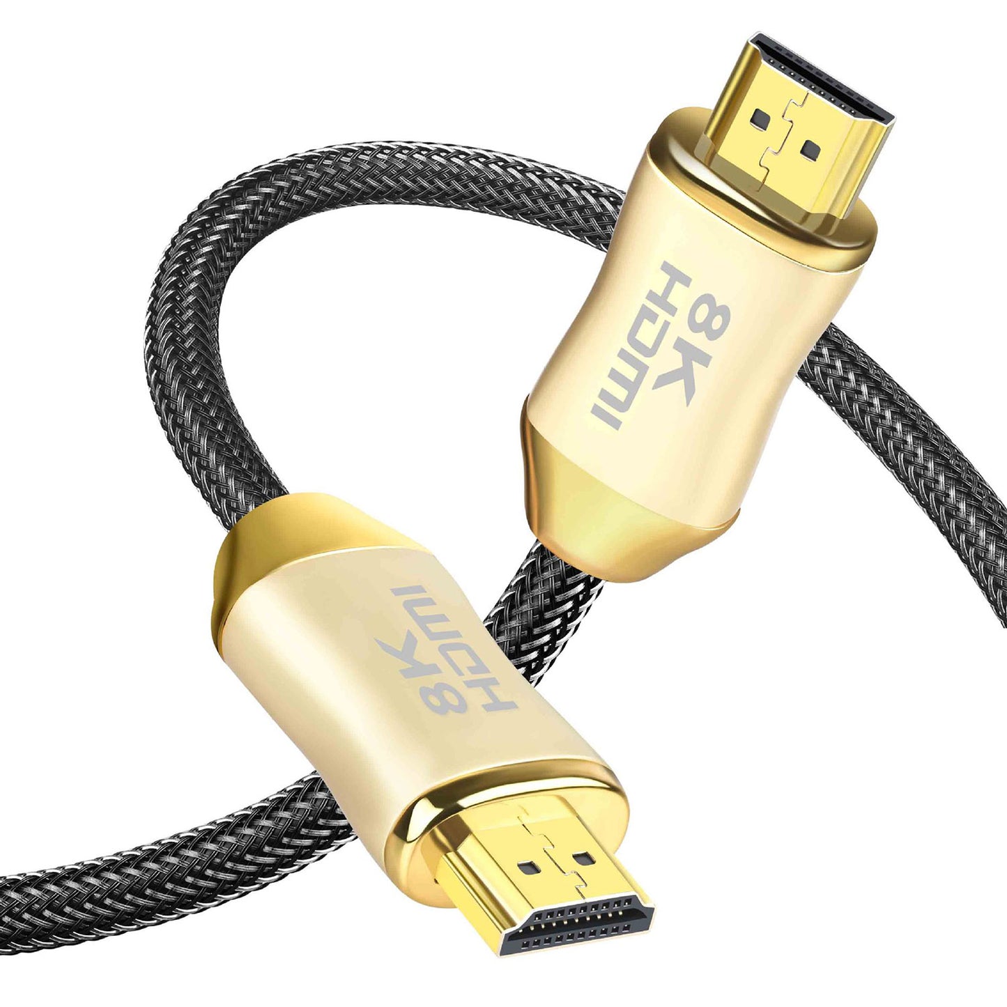 15m Super Long 24AWG 48Gbps High Speed HDMI 2.1 Cable 8K / 60Hz 4K / 120Hz HD Cord for PS5 XBox TV Computer Projector