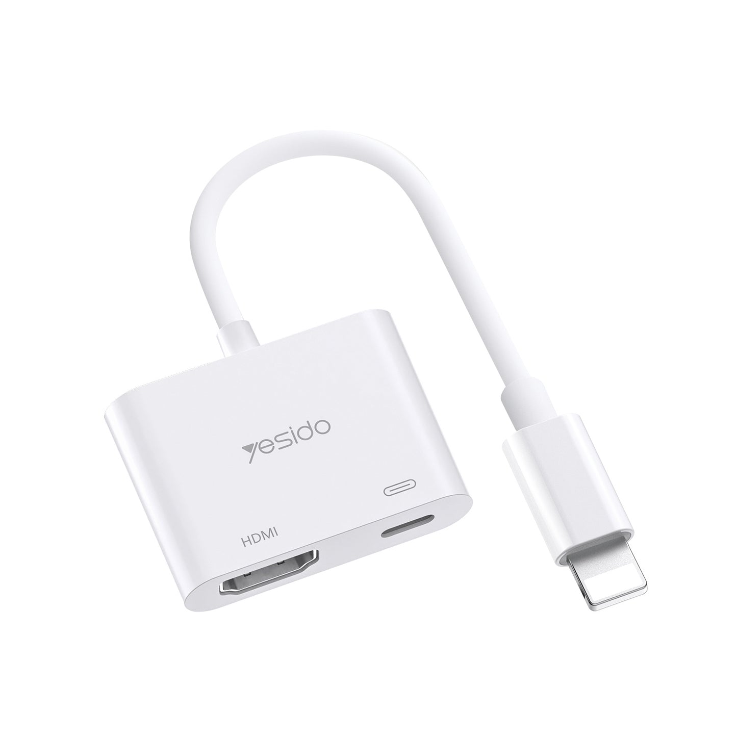 YESIDO HM06 Lightning to HDMI 1080P HD Video Converter Adapter with PD Charging Port