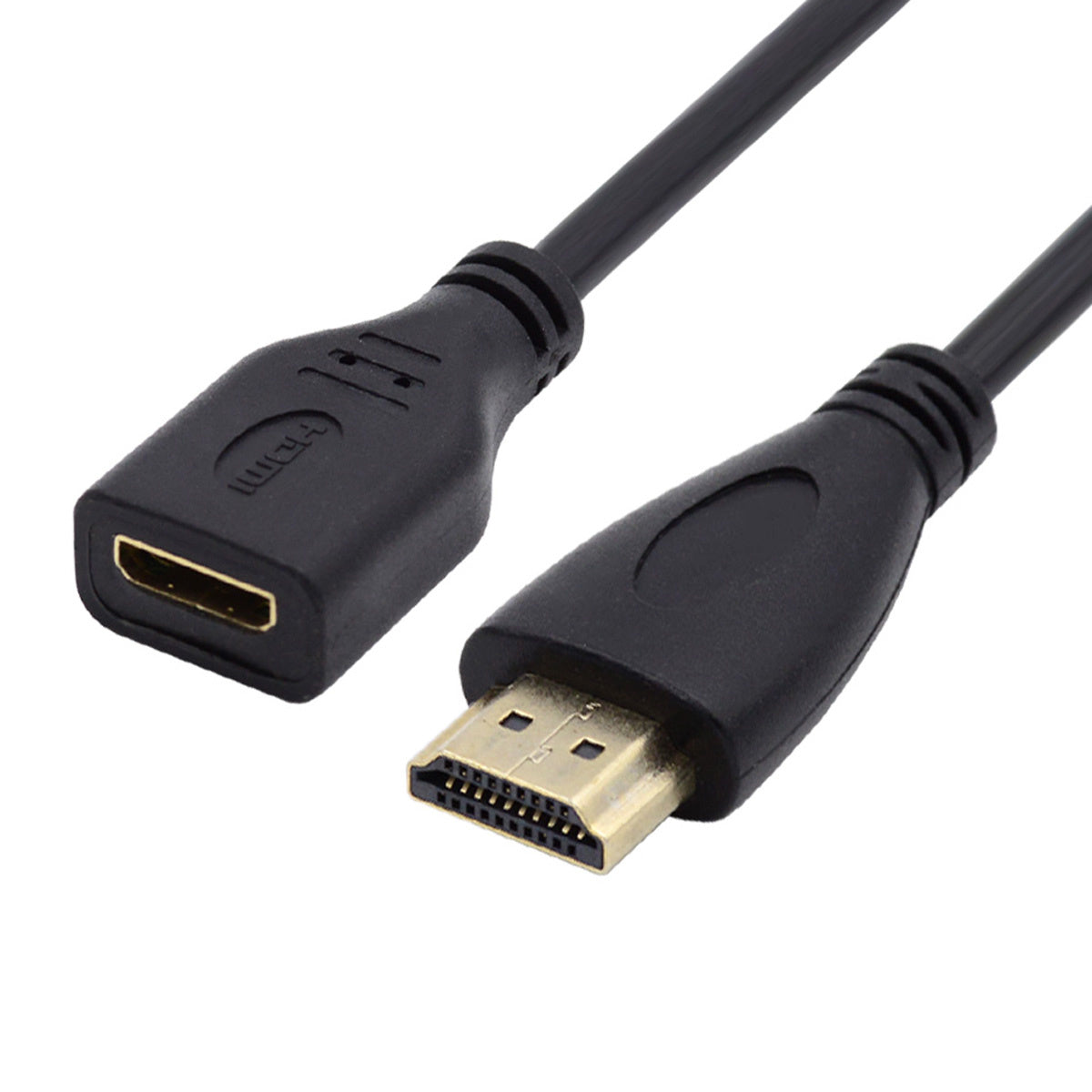 HD-014-AMCF 15cm Mini HDMI Type-C Socket Female to HDMI Type-A Male Adapter Cable for Camera HDTV 4K 1080P