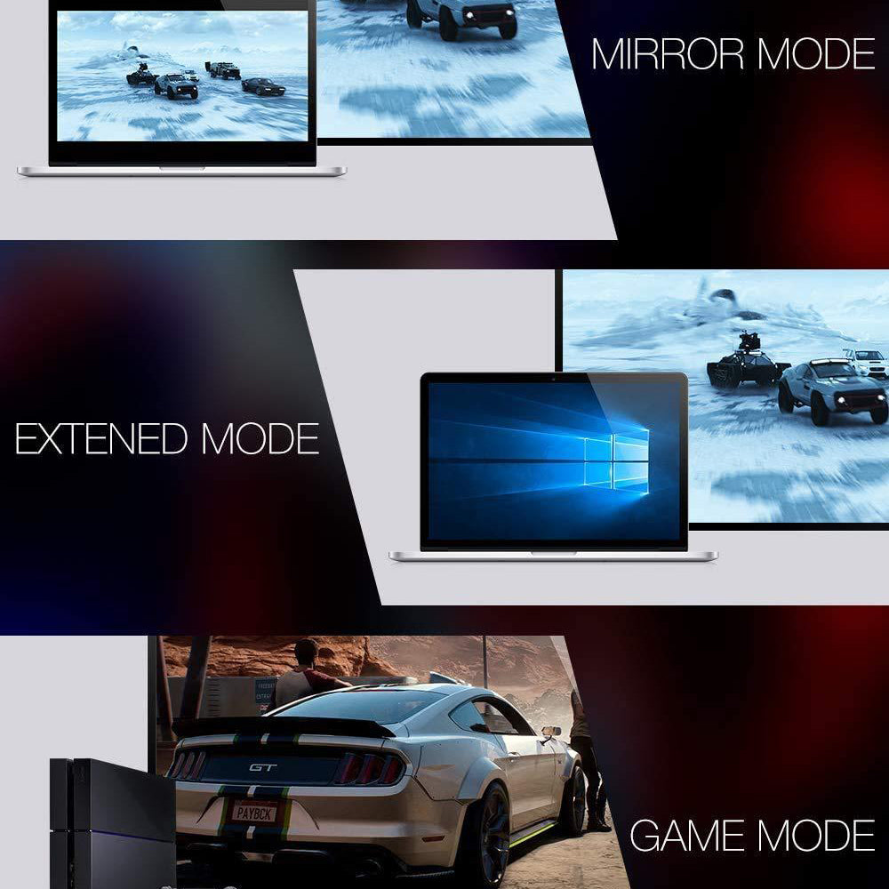 1m HDMI 2.0 Adapter Cord High-Speed Transmission TV Projector 4K 60Hz Output HD Video Cable 30AWG Line