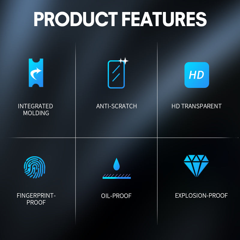 Uniqkart 1111354 2Pcs PMMA Camera Screen Protection Film for Insta360 X3, HD Clear Anti-explosion Curved Design Screen Protector