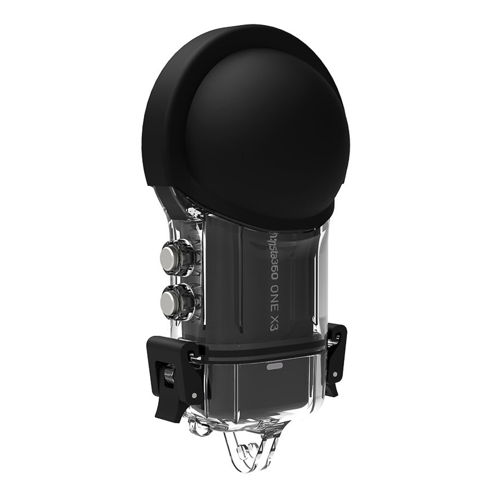 Uniqkart for Insta360 X3 Waterproof Silicone Case Underwater Diving Protection Sleeve Cover