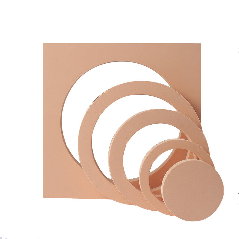 5pcs/Set Geometric Cube Photo Studio Photography Backdrops Shot Props Posing Photography Background - Nude