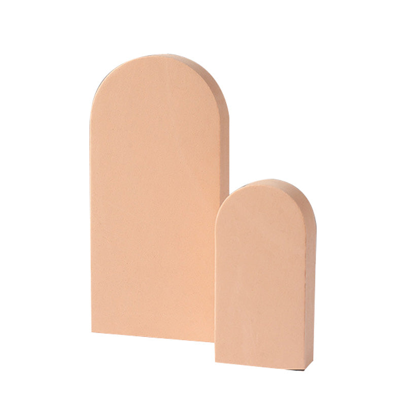 2pcs/Set Foam Geometric Cube Photography Backgrounds Props Accessories Photo Studio Backdrops - Nude