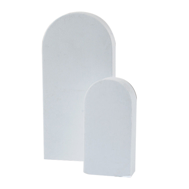 2pcs/Set Foam Geometric Cube Photography Backgrounds Props Accessories Photo Studio Backdrops - White