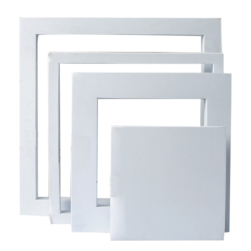 4pcs/Set Cube Photo Photography Props Three-Dimensional Jewelry Beauty Ornaments Food Pendulum Decoration Background - White