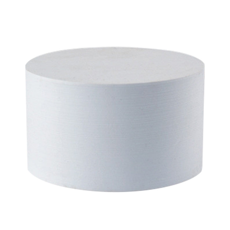 10*6cm Cylinder Photography Prop Geometric Shape Shooting Background Table Ornament - White