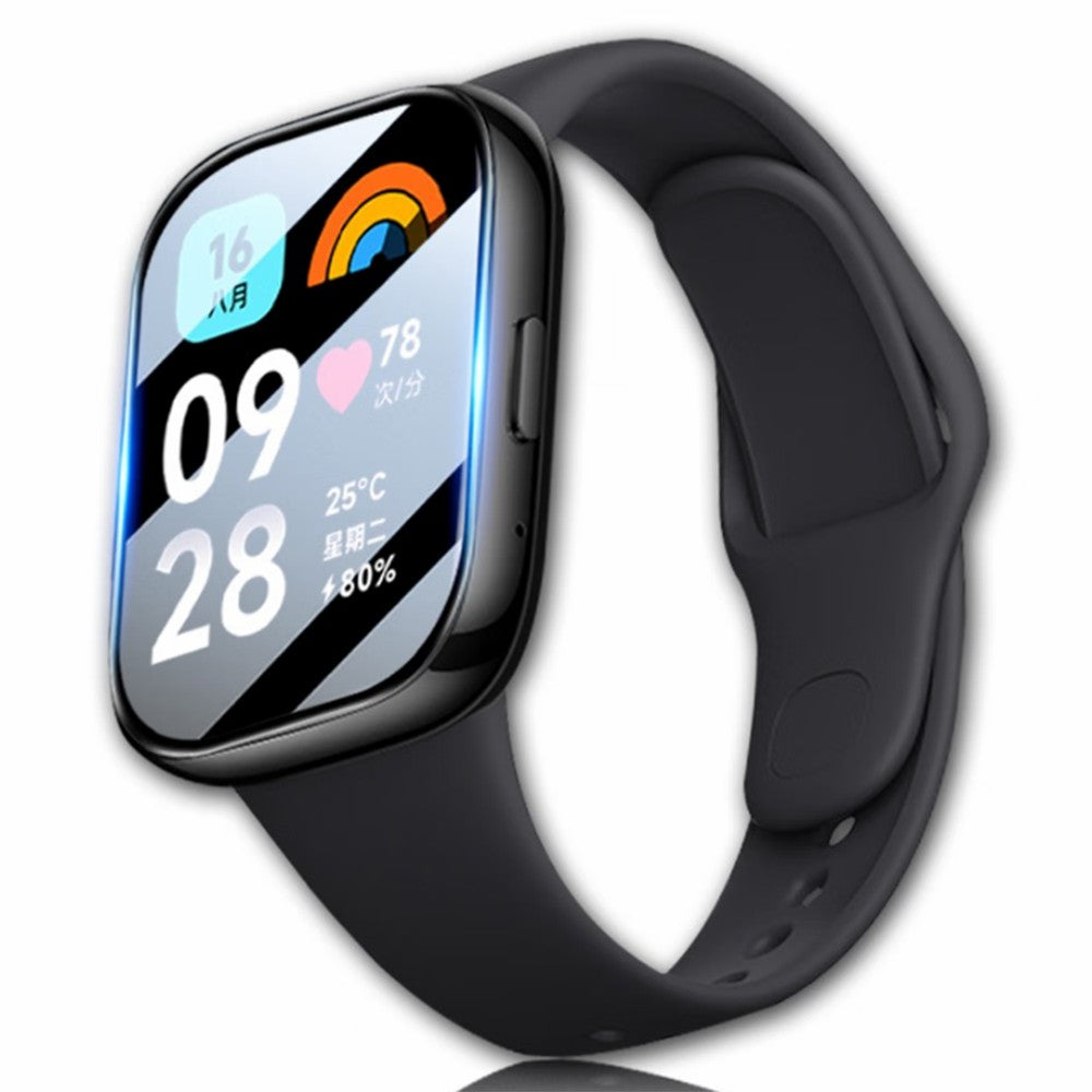 1Pc For Xiaomi Redmi Watch 3 Lite 3D PET Screen Protector Black Edge Anti-scratch Watch Screen Film