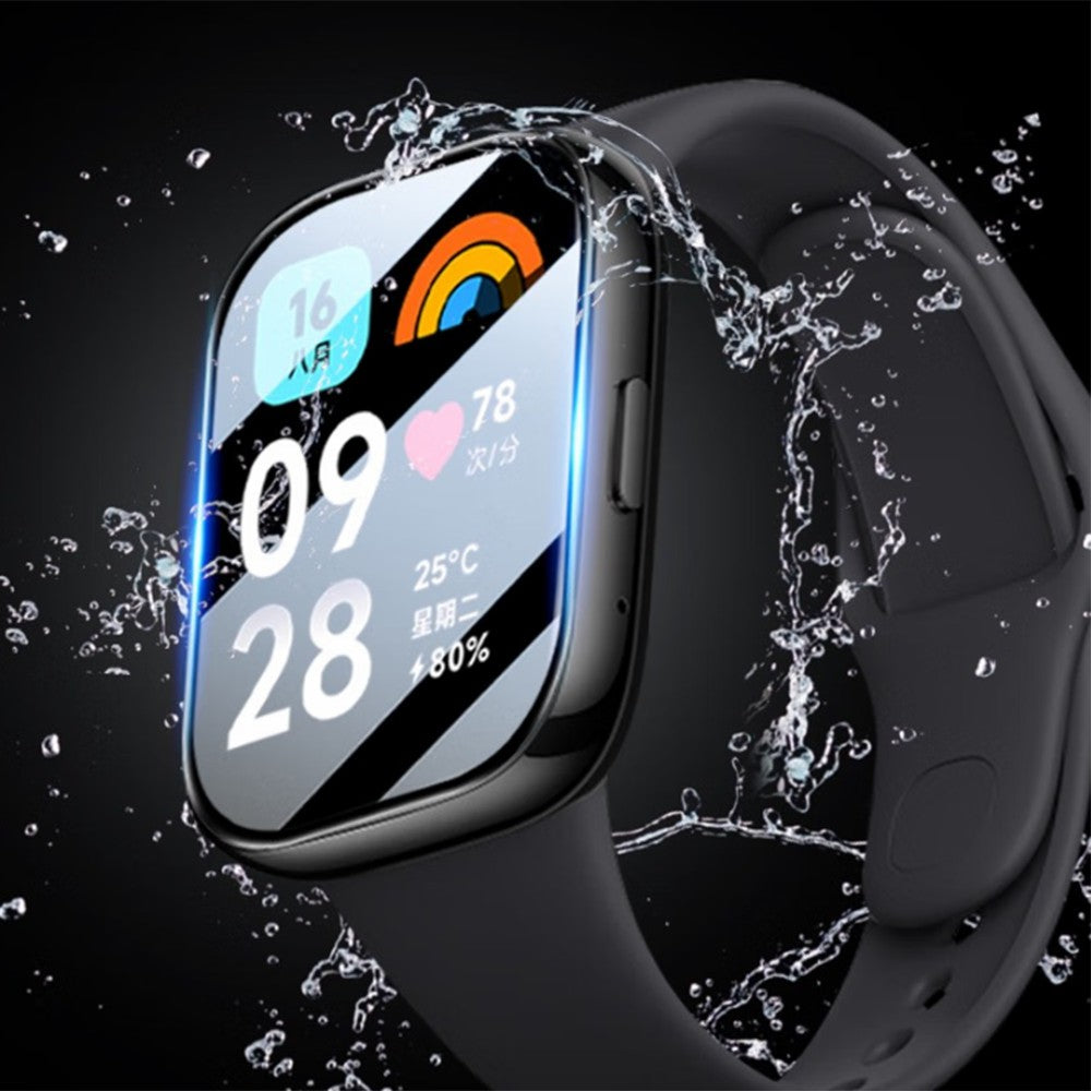 1Pc For Xiaomi Redmi Watch 3 Lite 3D PET Screen Protector Black Edge Anti-scratch Watch Screen Film
