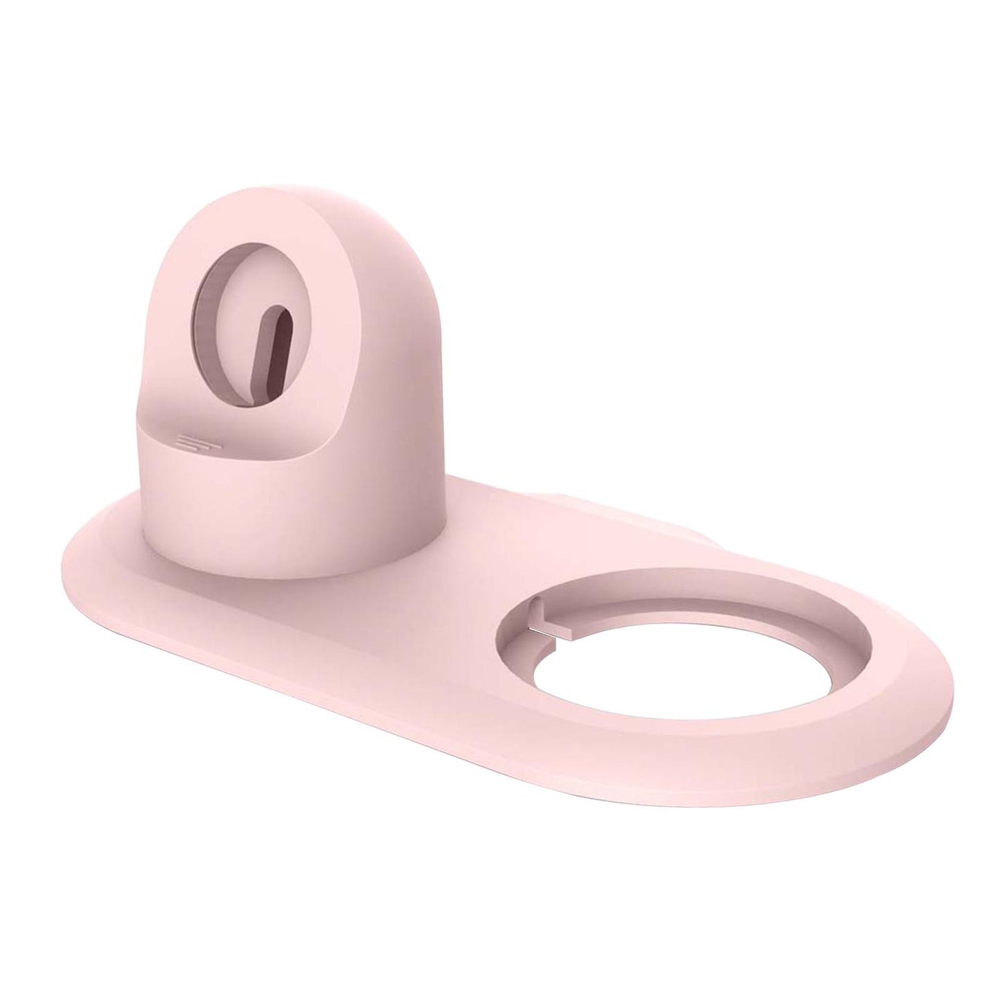 2 in 1 Wireless Charger Stand Dock for MagSafe (Chargers Not Included) Pink