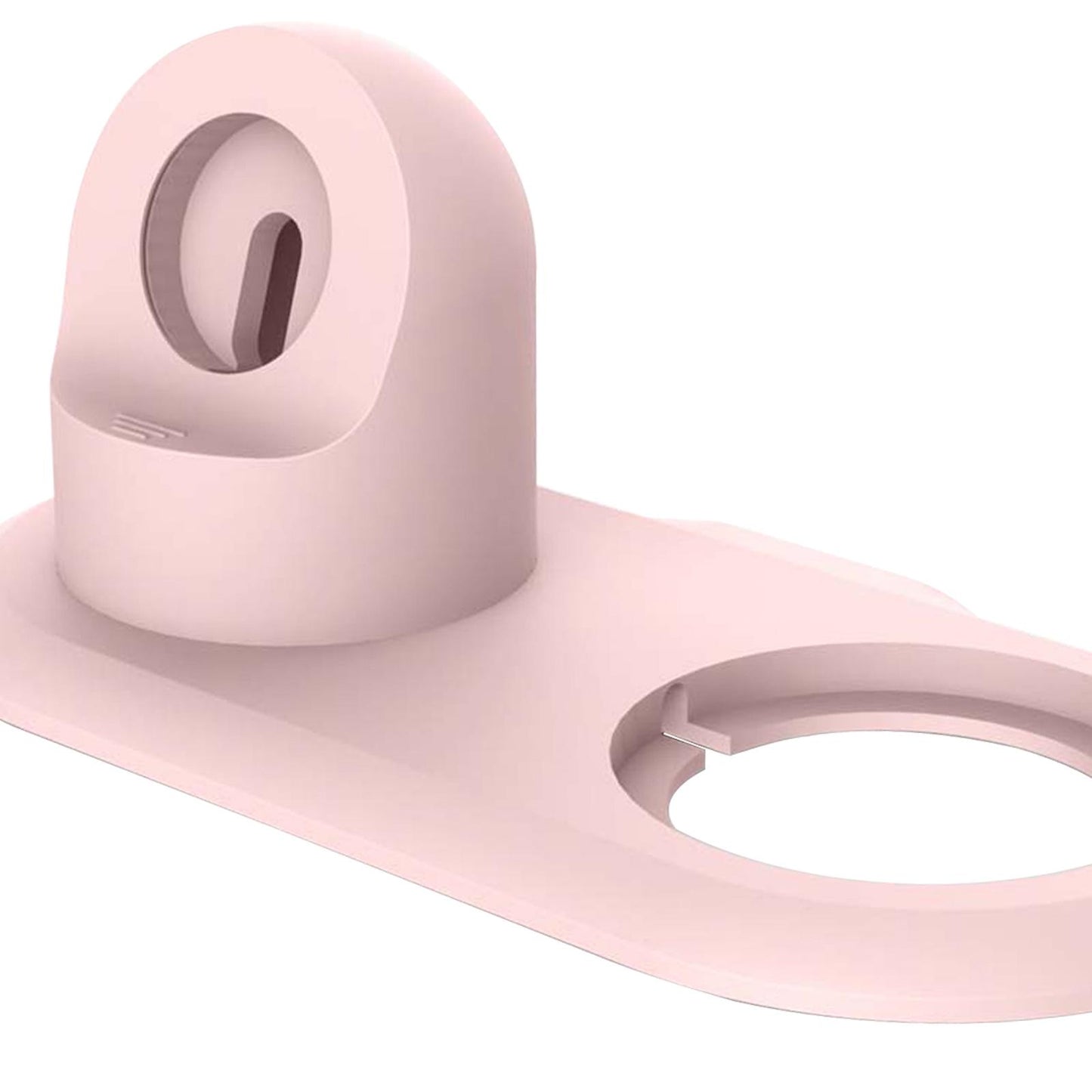 2 in 1 Wireless Charger Stand Dock for MagSafe (Chargers Not Included) Pink